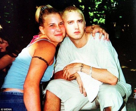 Marshall Bruce Mathers III aka Eminem and his ex-wife Kim Scott Mathers.